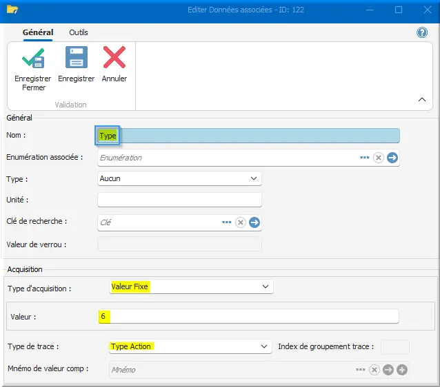 Gestion DA Type CLOT